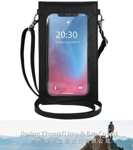 Touchscreen Phone Purse, Cellphone Crossbody Pouch